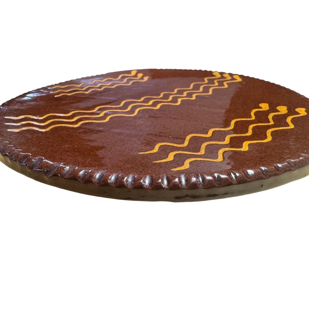 Huberhaus Red Earthenware Commissioned John Huber signed for Brownstone Lodge'03